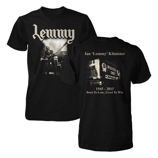 Picture of Lemmy - Lived to Win (t-shirt)