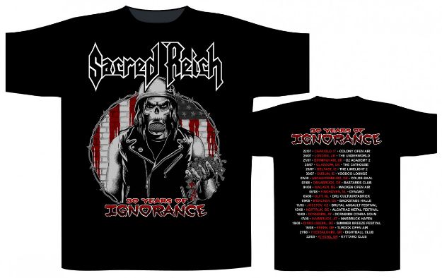 Picture of Sacred Reich - 30 Years of Ignorance (t-shirt)