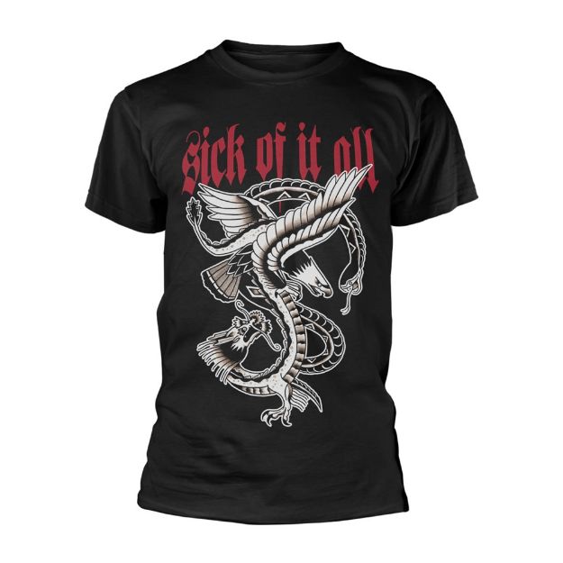 Picture of Sick Of It All - Eagle (Black) (t-shirt)