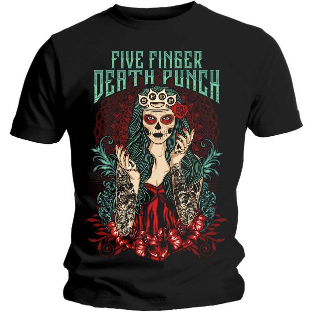 Picture of Five Finger Death Punch - Lady Muerta (t-shirt)
