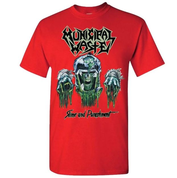 Picture of Municipal Waste - Slime and Punishment Red (t-shirt)