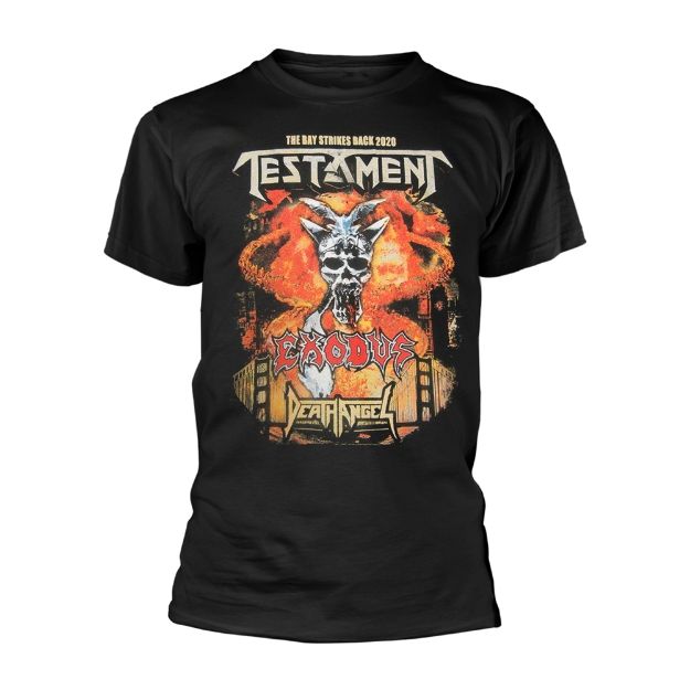 Picture of Testament - The Bay Strikes Back Europe 2020 Tour (t-shirt)