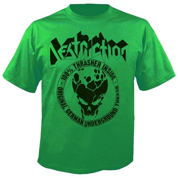 Picture of Destruction - Thrasher Inside (Green) (t-shirt)