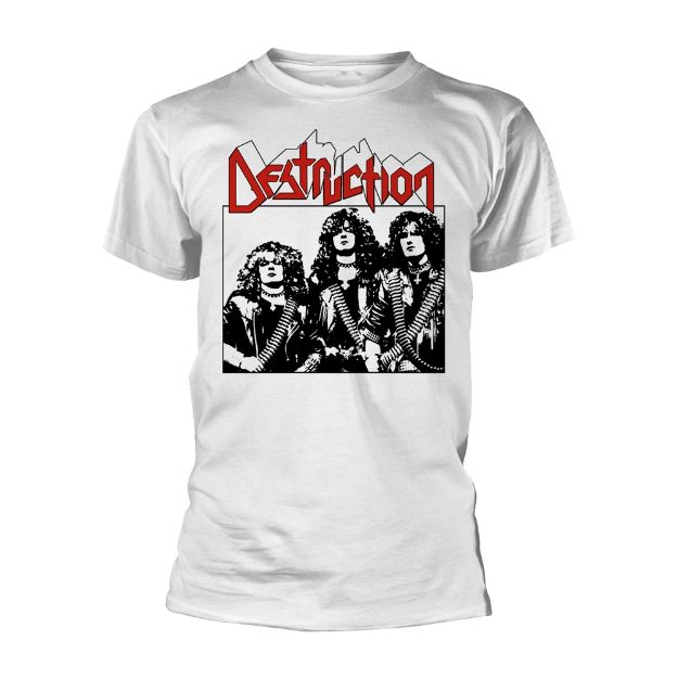 Picture of Destruction - Alt Photo White (t-shirt)