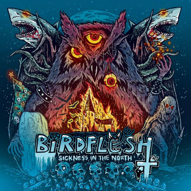 Obrázok Birdflesh - Sickness in the North (CD)