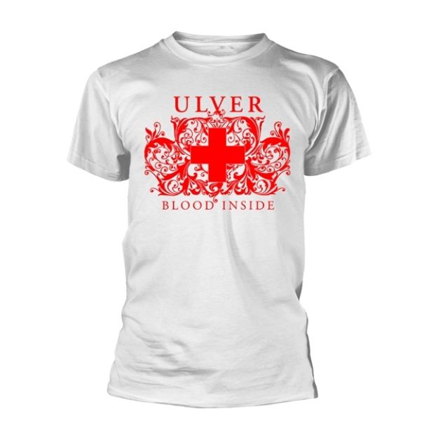 Picture of Ulver - Blood Inside - White (t-shirt)