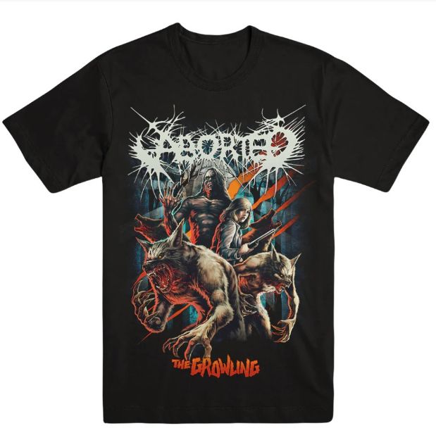 Obrázok Aborted - Growling (tričko)