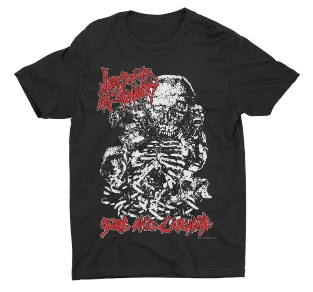 Picture of Last Days Of Humanity - Gore and Carnage (t-shirt)