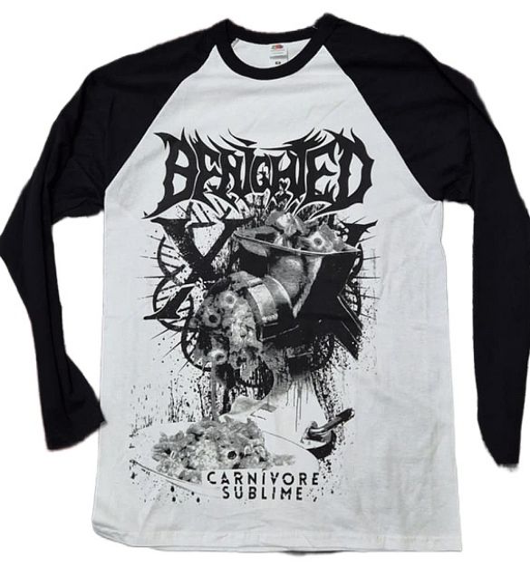 Obrázok Benighted - Meat Machine LS B/W (tričko dlhý rukáv)