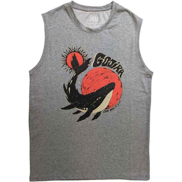 Picture of Gojira - Whale Grey (tank top)